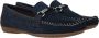 Rieker Blauwe Comfortabele Instappers met Ventilatie Blue Dames - Thumbnail 1