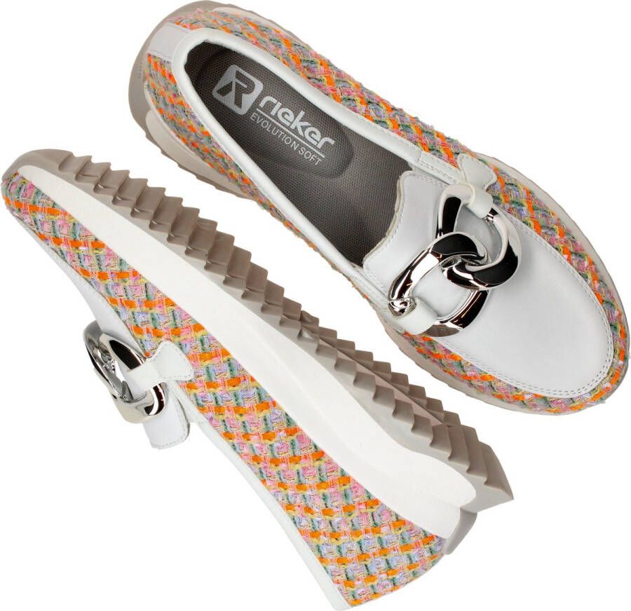 Rieker Zomer Slip-On Comfort Schoenen Multicolor Dames