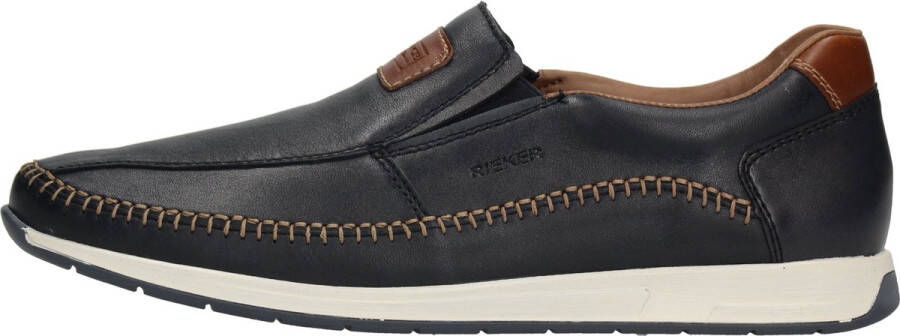 Rieker Instappers Zomerschoen instapschoen vrijetijdsschoen met ingewikkelde randstiksel - Foto 3