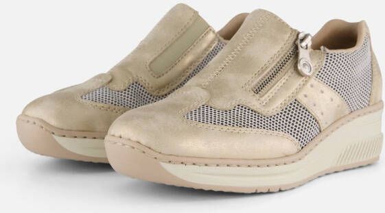 Rieker Instappers beige Synthetisch