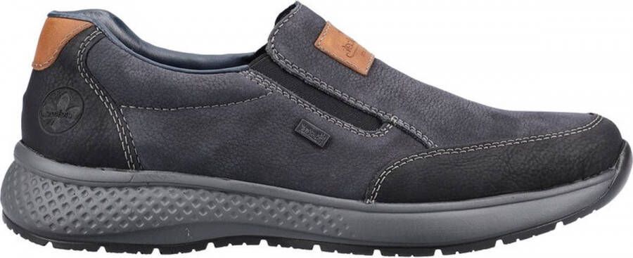 Rieker Waterafstotende instappers Blue Heren