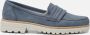 Rieker Instappers blauw Synthetisch Dames - Thumbnail 1
