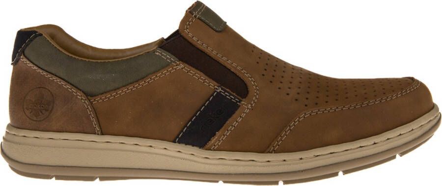 Rieker Instappers Bruin Leer 321208 Heren Leer