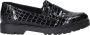 Rieker Loafers slippers instapschoen college schoenmet kleine elastieken - Thumbnail 1