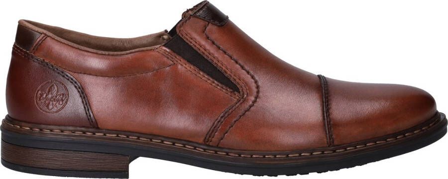 Rieker Comfortabele leren instappers voor heren Brown Heren