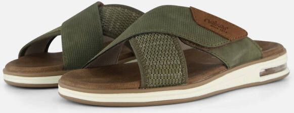 Rieker Knittecht Morelia Balti Slippers groen