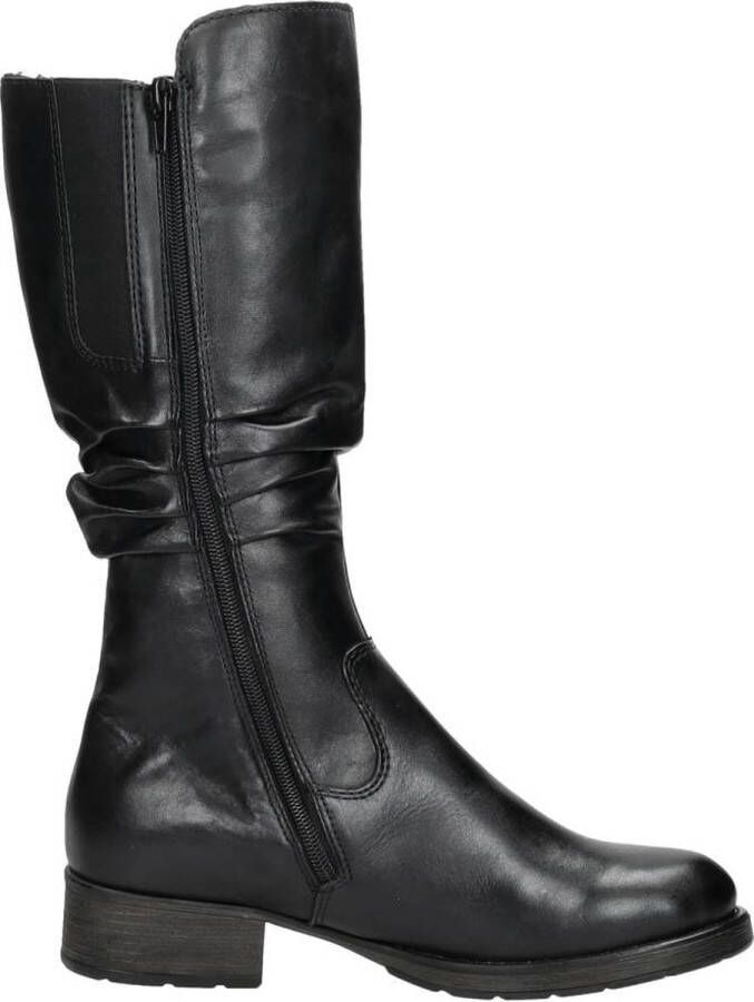 Rieker Lange laars met warme teddyvoering voor dames Black Dames