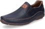 Rieker leren herenschoenen blauw - Thumbnail 1
