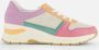 Rieker Beige Pastel Sneaker voor de lente Multicolor Dames - Thumbnail 1