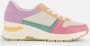 Rieker Sneakers met sleehak Vegan verwijderbare zachte inlegzool vrijetijdsschoen halfschoen veterschoen - Thumbnail 6