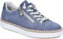 Rieker M2940-10 dames veterschoenen sportief blauw - Thumbnail 1