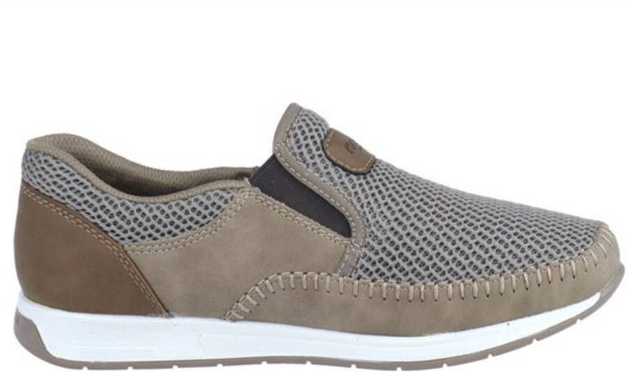 Rieker Instappers Heren Beige