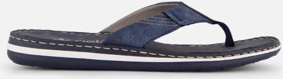 Rieker Morelia Slippers blauw Imitatieleer - Foto 1