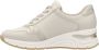 Rieker Beige Sneaker met Gewatteerde Enkelsteun Beige Dames - Thumbnail 4