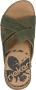 Rieker Groene herenslipper van synthetisch leer met unieke zool Green Heren - Thumbnail 6