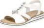 Rieker V0687-80 Sandaal wit - Thumbnail 4
