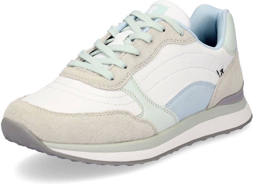 Rieker Revolution Rieker Evolution dames leren sneaker pastel