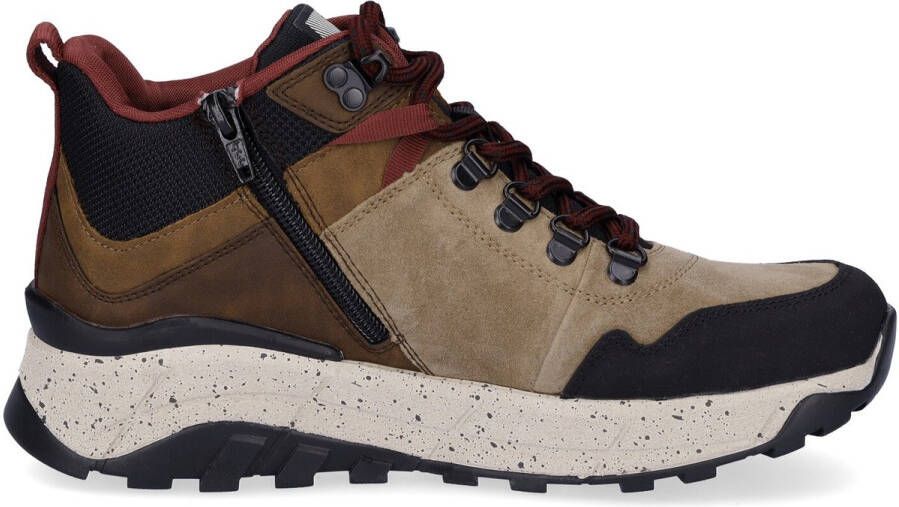 Rieker Revolution Rieker Evolution dames veterboot bruin multi