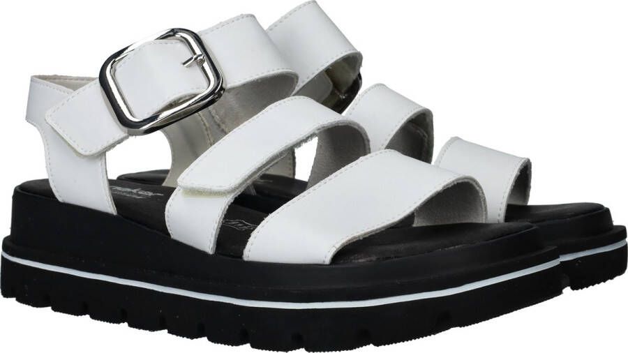 Rieker EVOLUTION Plateausandalen zomerschoen sandaal plateauhak met klittenbandsluitingen - Foto 1