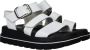 Rieker EVOLUTION Plateausandalen zomerschoen sandaal plateauhak met klittenbandsluitingen - Thumbnail 1