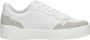 Rieker Sportieve Rode Vetersneakers voor Dames White Dames - Thumbnail 1