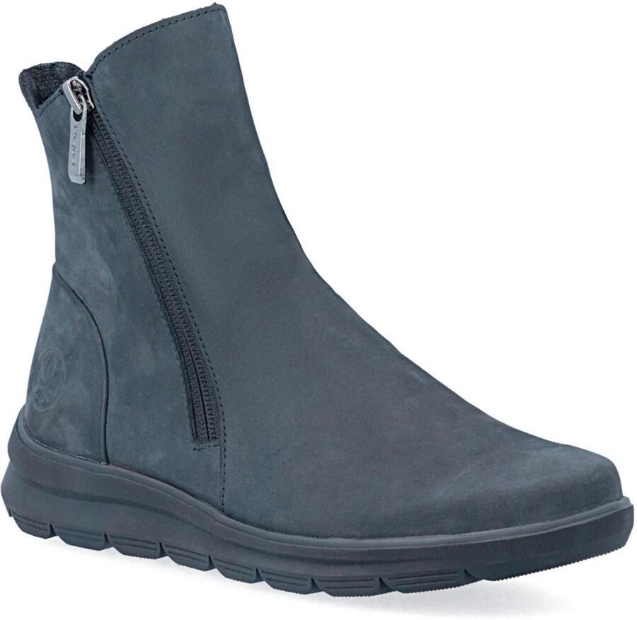 Rieker art. Z0068-14 blauw nubuck dames enkel