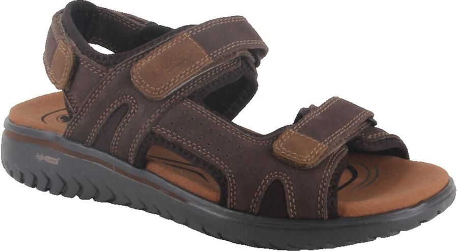 Rieker art. 26450 26 heren sandaal bruin klitteband - Foto 2