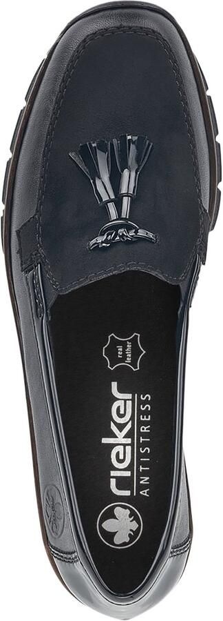 Rieker 53771-00 Mocassin zwart