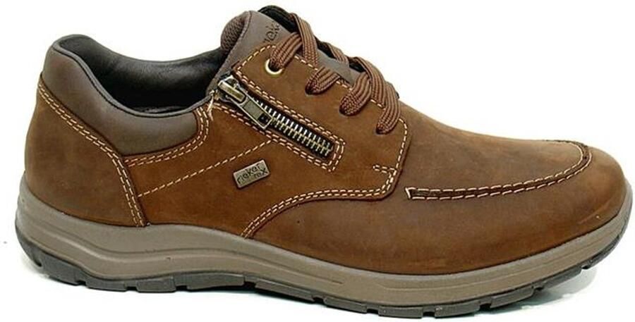 Rieker Sneakers vrijetijdsschoen lage schoen veterschoen met tex-membraan