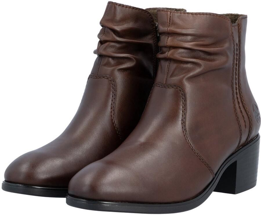 Rieker art 73953-27 bruin leer dames