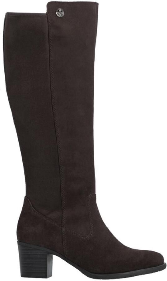Rieker art. Y2050 25 bruin suede stretch knielaars dames - Foto 4