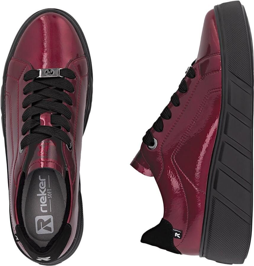 Rieker Astor Lage Leren Sneakers