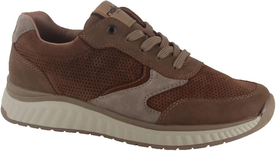 Rieker B0606-22 heren sneakers bruin