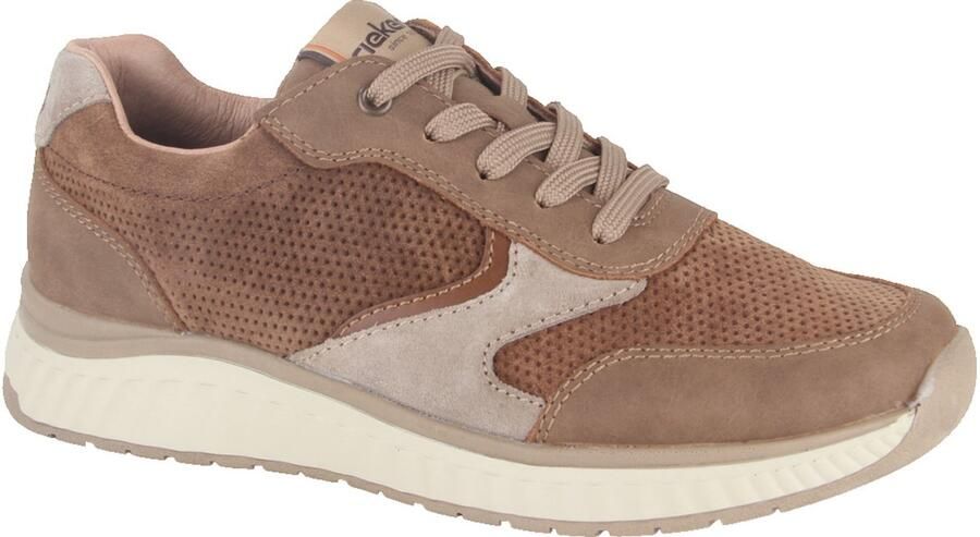 Rieker B0606-22 heren sneakers bruin