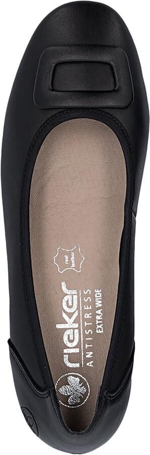 Rieker Ballerina met leren hak