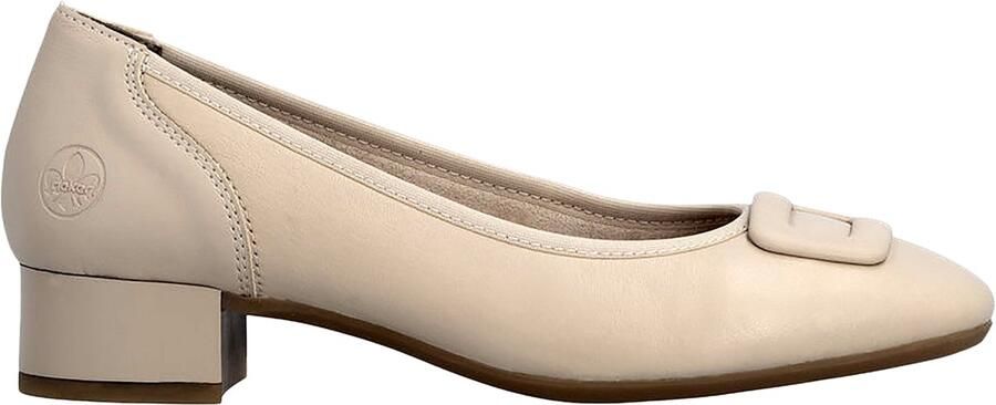 Rieker Ballerina met leren hak