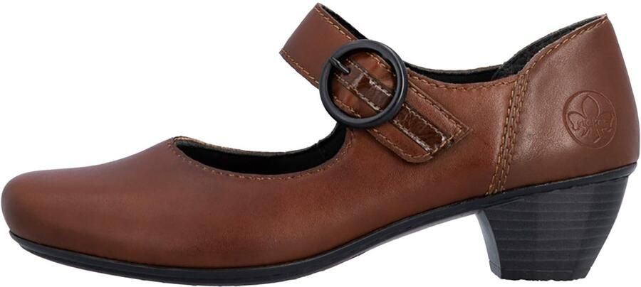 Rieker Ballerine à Talon en cuir