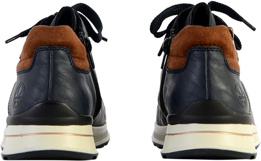 Rieker Sneakers met zachte schacht vrijetijdsschoen lage schoen veterschoen
