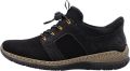 Rieker Slip-on sneakers Ready2GO Instapschoen lage schoen vrijetijdssneaker met snel sluiting - Zwart
