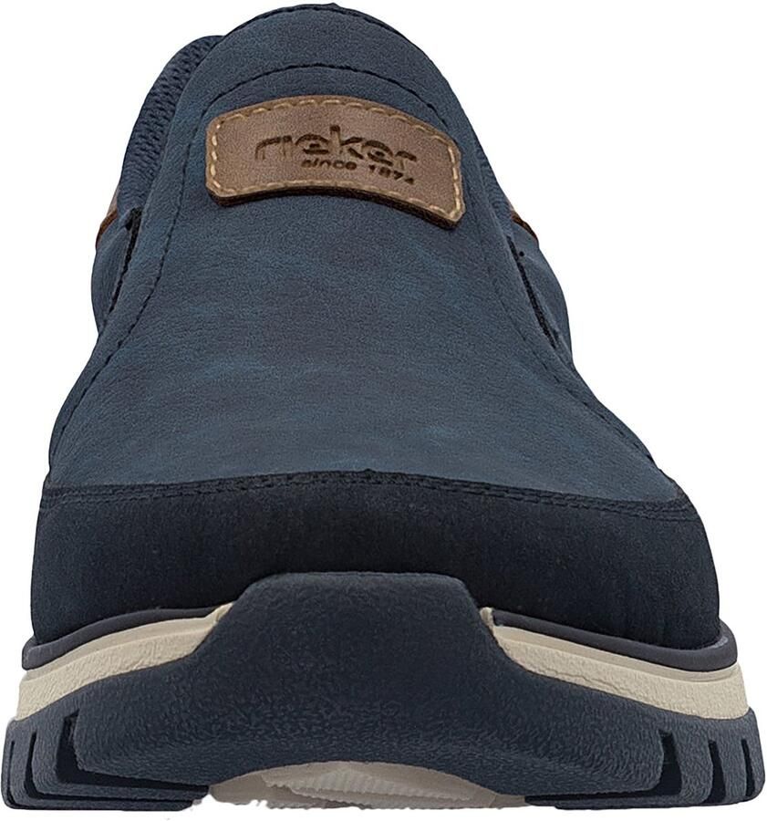 Rieker Slip-on sneakers Slipper instapschoen lage schoen met zachte MemoSoft-binnenzool