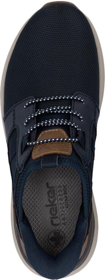 Rieker Slip-on sneakers Ready2GO Instapschoen lage schoen vrijetijdssneaker met elastiek voor goede pasvorm