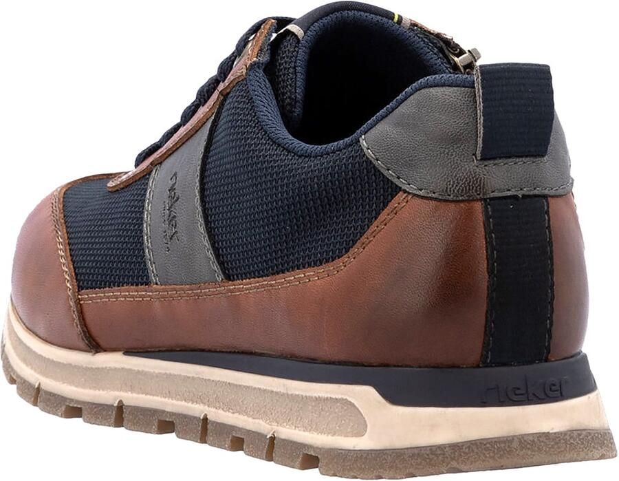 Rieker Sneakers Veterschoen lage schoen Casual-Sneaker met gep. schachtrand - Foto 2