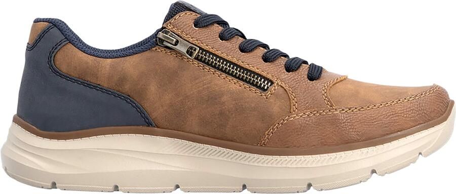 Rieker B1801-24 heren veterschoenen sportief bruin