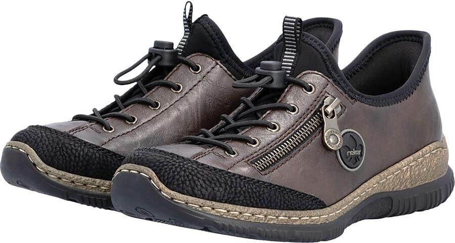 Rieker Lage sneakers met veters van Scuba