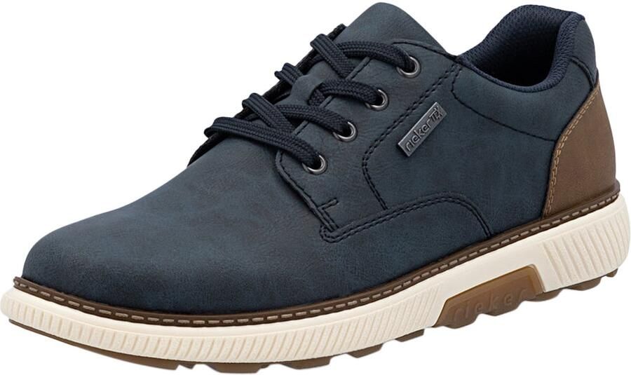 Rieker Sneakers Lage schoen veterschoen casual sneaker met zachte schachtrand TEX