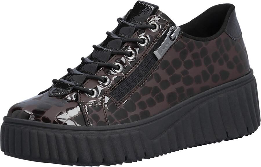 Rieker Baskets Basse en cuir Lando