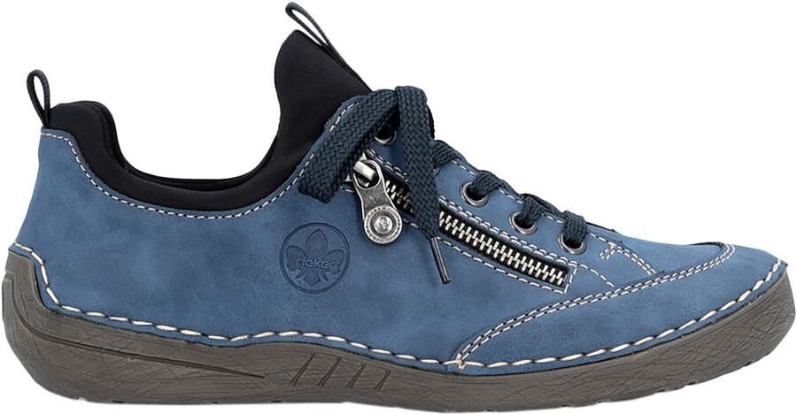 Rieker Slip-on sneakers slipper instapschoen met elastische instap