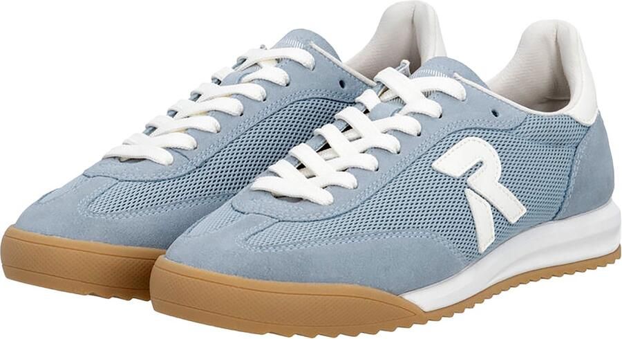 Rieker dames sneaker lichtblauw - Foto 2