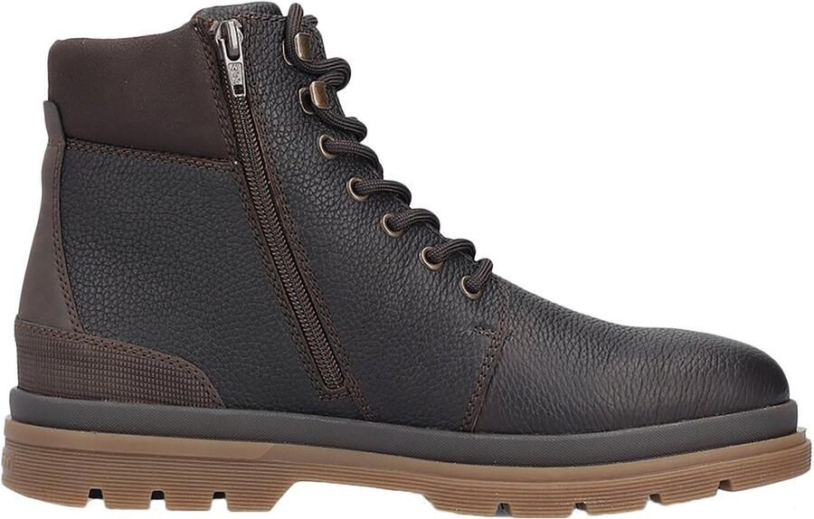 Rieker Winterlaarsjes Winterboots veterboots profielzool met TEX-membraan