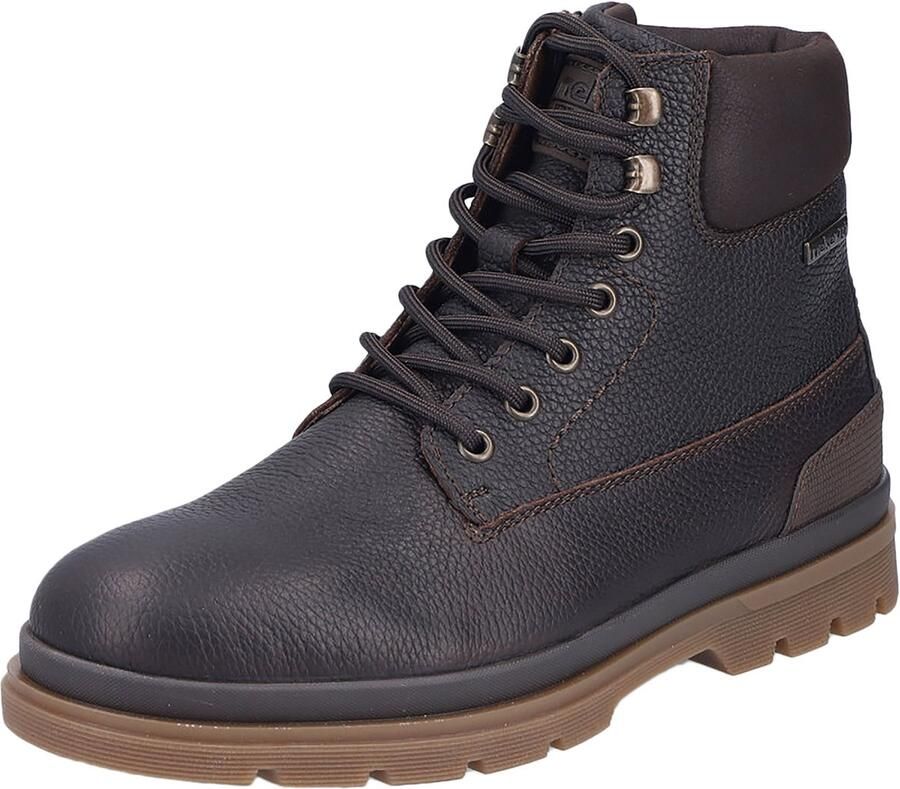 Rieker Winterlaarsjes Winterboots veterboots profielzool met TEX-membraan